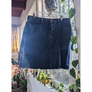 J. Crew Classic Denim Skirt Size 10